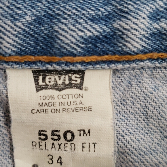 Levi's Vintage 550 Cut Off Shorts - Picture 8 of 10